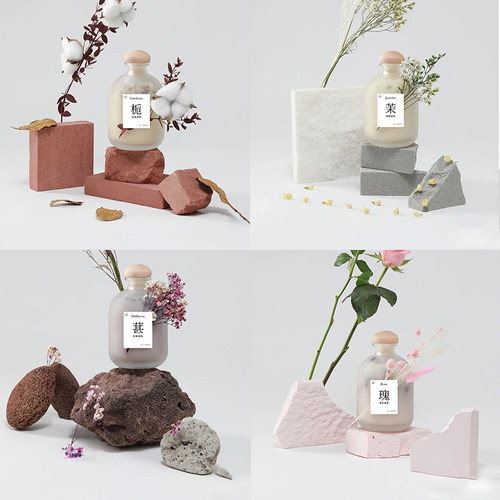 ins风简约产品图美食创意化妆品