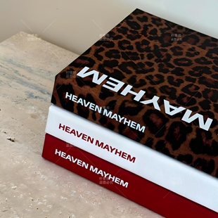 仿真假书籍房间软装饰品书架桌面摆件拍照道具卡通英文杂志工作室