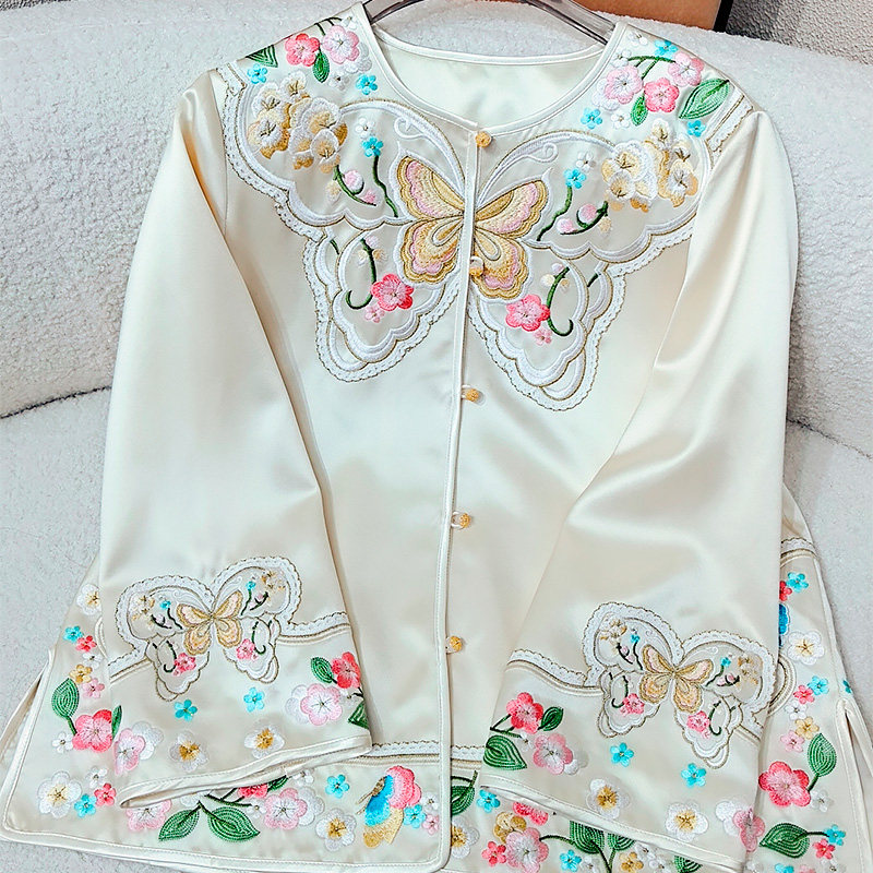 新中式唐装国风刺绣上衣汉服外套