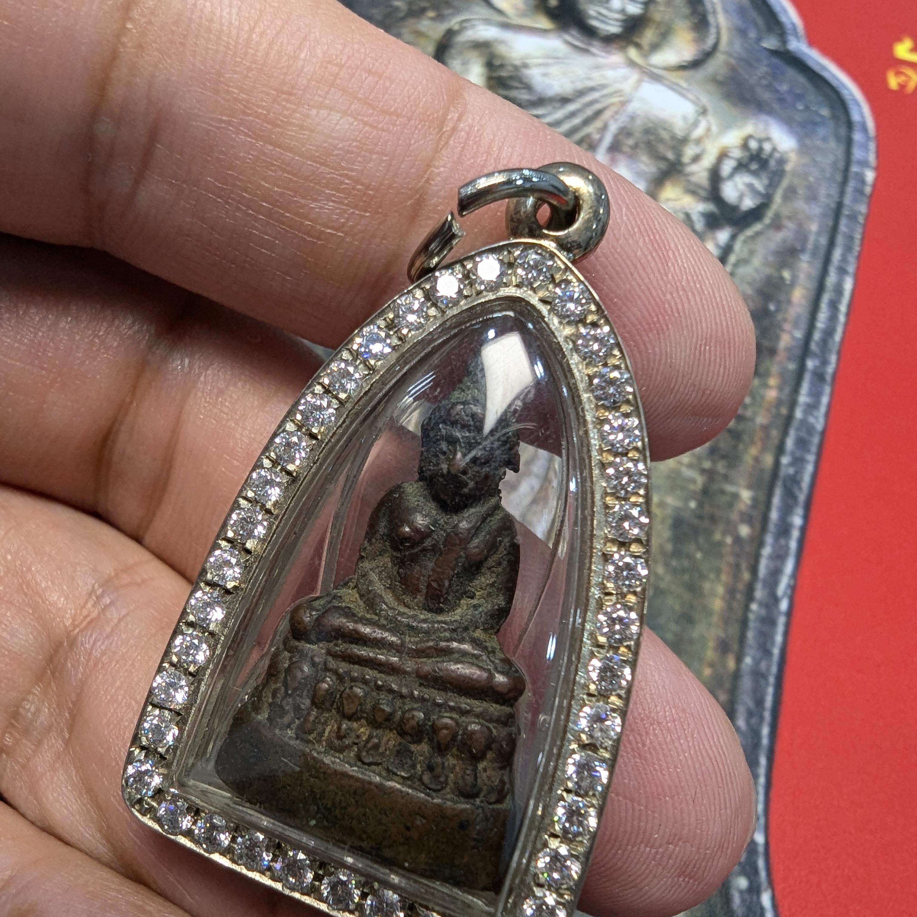 龙婆晴 2485瓦邦帕帕猜 山卡拉培干儿子 泰国挂饰吊坠