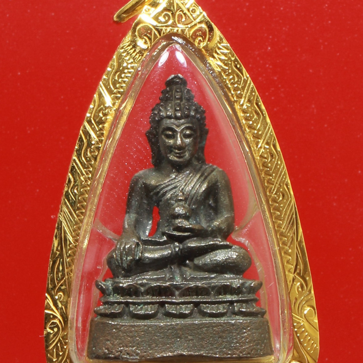 龙婆坤 2537 瓦班莱 派里碧纳药师 泰国手工艺品吊饰