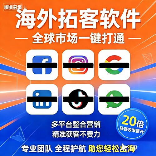 外贸客户开发软件insFB引流