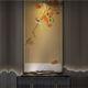 新中式 入户玄关装 饰画客厅餐厅走廊过道柿柿如意寓意好高档挂壁画