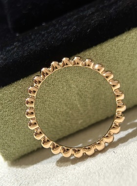 s925纯银 圆珠滚珠戒指叠戴百搭神器简约轻奢风休闲时尚大方戒指