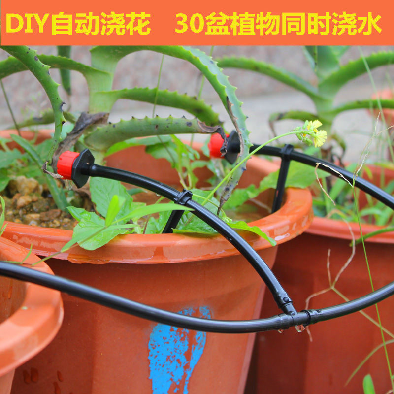 DIY自动浇花器懒人神器滴灌微喷阳台园艺浇水浇灌