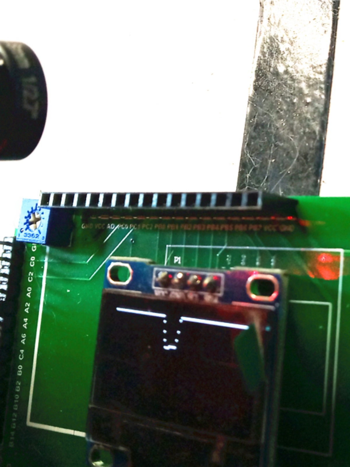 CCD单列摄像头模块TSL1401单片机STM32F103小车多点巡线循迹避障