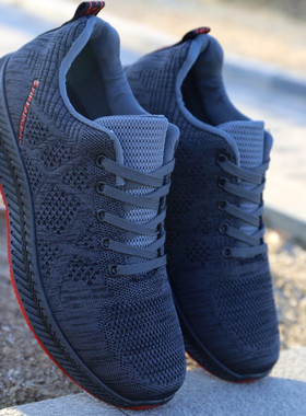 老北京软底布鞋男鞋子透气耐磨防滑夏季网面运动休闲鞋工作鞋网鞋