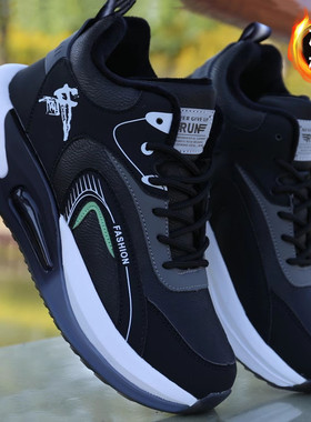 冬季男鞋2025新款加绒加厚运动鞋潮流百搭厚底防滑休闲鞋男士棉鞋