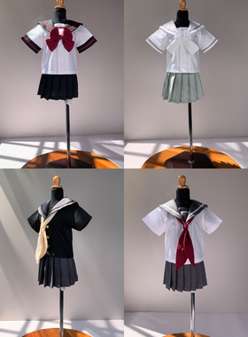 三分bjd4分娃娃衣服sd3分4分 女制服校服JK水手服熊妹1/3 1/4