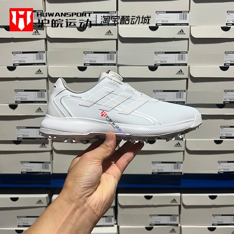 男子高尔夫旋转按钮运动鞋