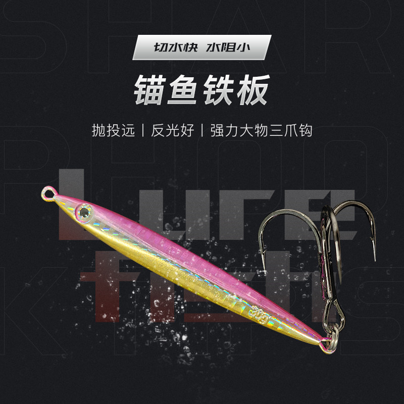 锚鱼铁板探钓路亚假饵渔具垂钓鲢鳙鲤鱼池塘鱼钩钓鱼户外用品鱼饵,户外/登山/野营/旅行用品,路亚饵,淘宝优惠券,粉丝福利购,淘宝优惠卷