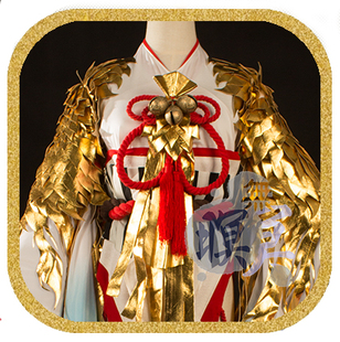 网易阴阳师手游姑获鸟羡煞旁人金鸾鹤羽COS服装 全套定制 無暝