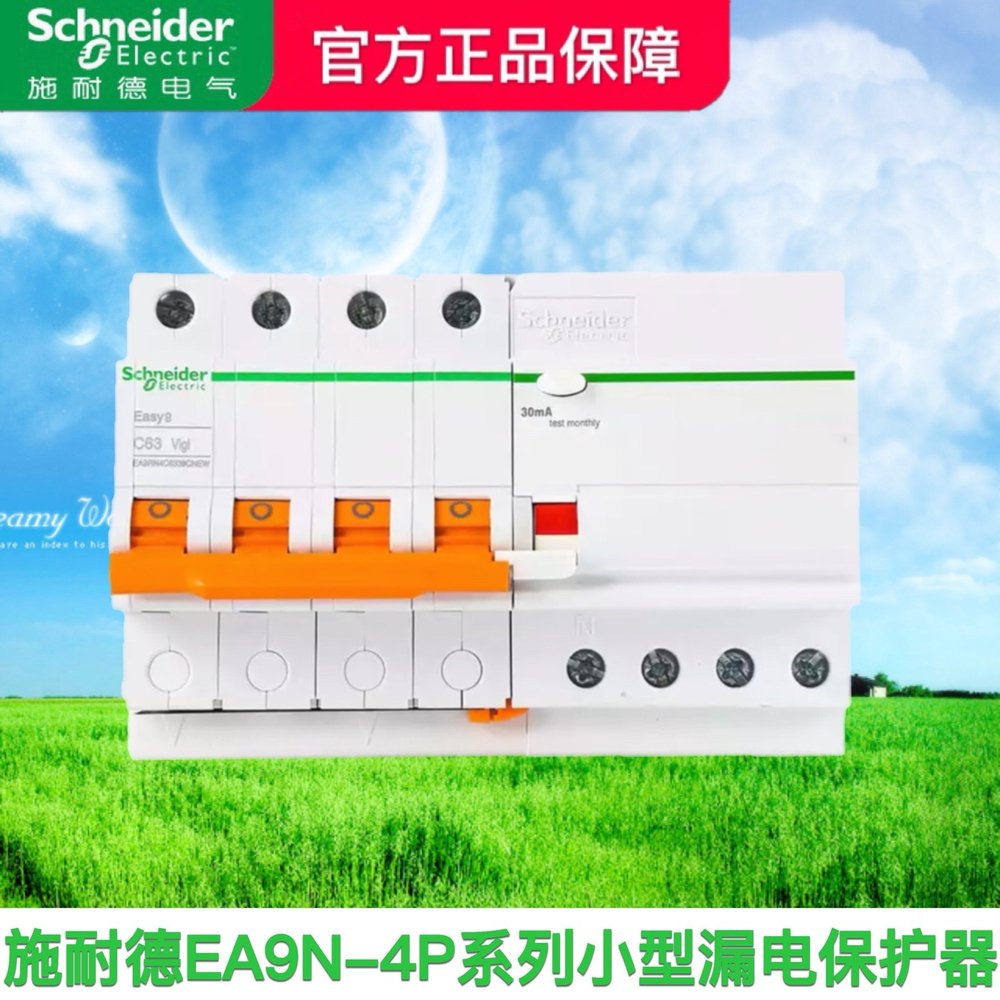 施耐德小型40a带漏电保护器