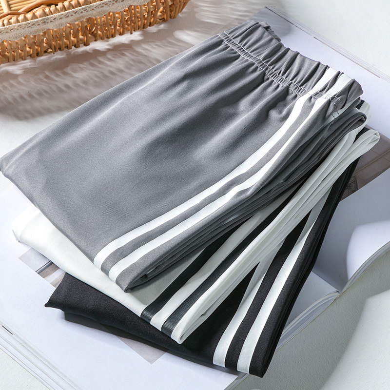 冰絲打底褲女外穿薄款九分褲春夏高腰彈力大碼運動休閑瑜伽七分褲在類目 女裝/女士精品, 褲子, 打底褲中 - 來自Buy2taobao.com提供專業的淘寶代購服務