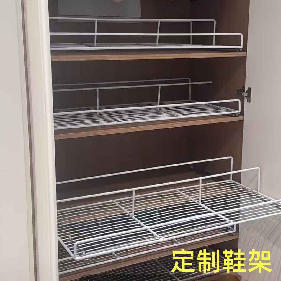 鞋柜定制多层架鞋架改装大容量陈列架门口储物架整理收纳简易鞋架