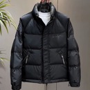 立领外套时尚 修身 青年百搭加厚保暖白鸭绒外套 羽绒服男士 2025冬季