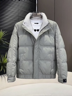 羽绒服男士加厚外套冬季2025新款潮牌高级感爆款立领保暖冬装袄子