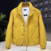 百搭时尚 外套短款 痞帅休闲设计感保暖羽绒衣 立领羽绒服男士 冬季