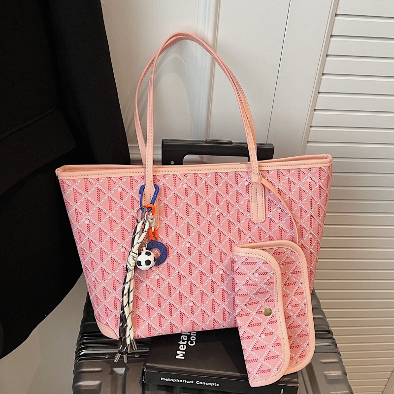 高级感大容量女士通勤单肩托特包