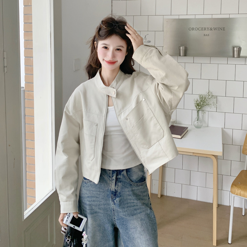 大货已出数据好春款短外套5811P155控248,女装短外套,2C182