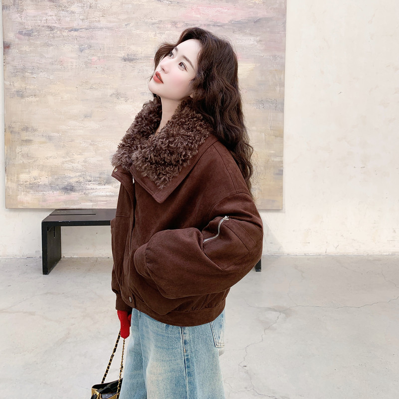 新品数据好麂皮内胆羽绒外套90绒Y161P285控428,女装羽绒服,2C182