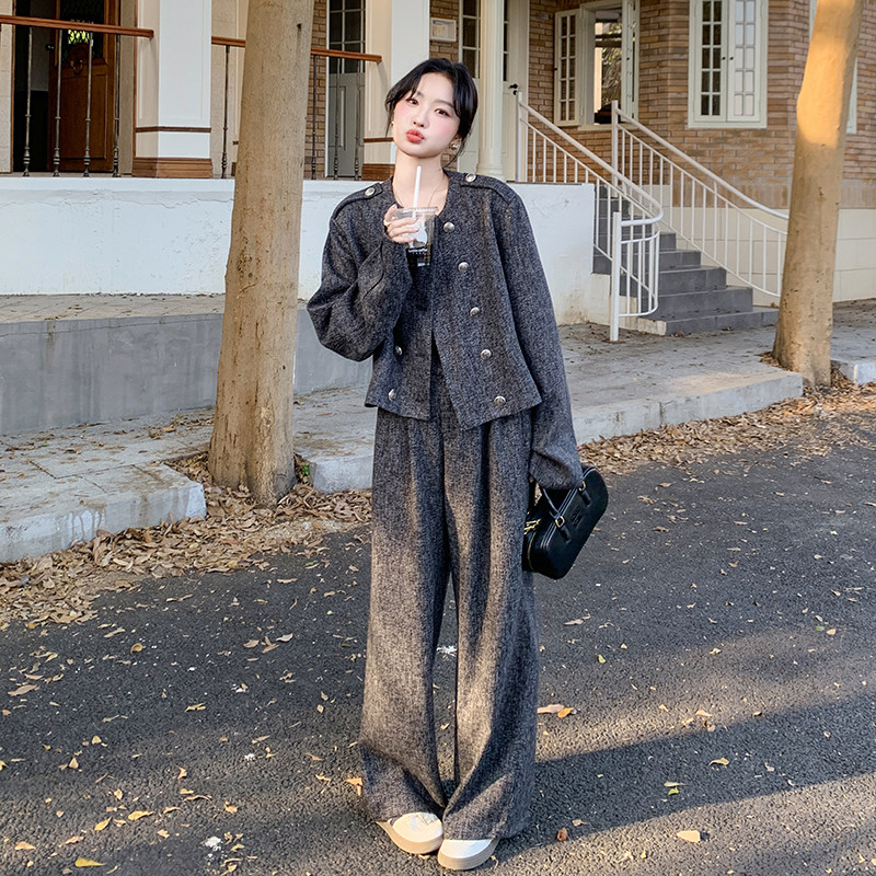 有买家秀显瘦高品质外套套装T303P185控268,女装套装/套裙,2C182