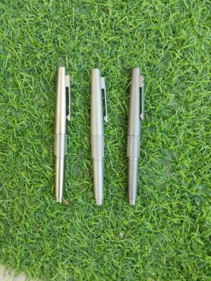 钛合金精致手感kerry签字中性笔国产g5按动笔芯自制p1035签字笔