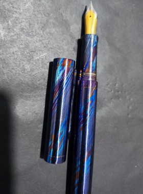 钛马士革  钛合金钢笔  签字笔  bock6  金豪35mm  大容量笔芯