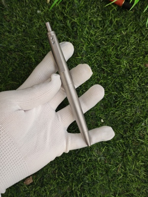 全新款全金属钛合金按动中性笔钛合金按动组件自制凌美2000外形