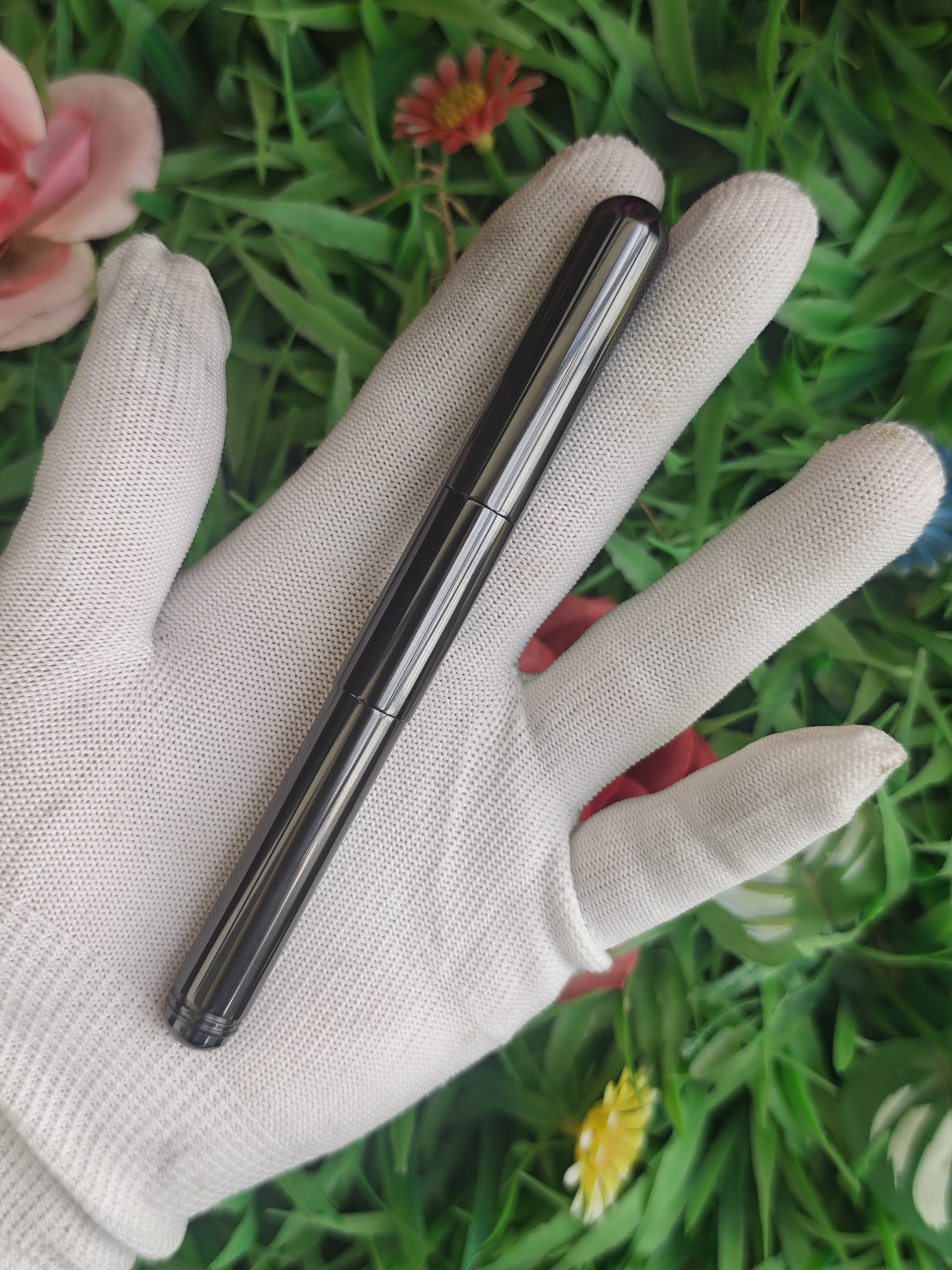 锆合金自制德国Supra超越系列口袋钢笔适配bock6号尖35mmq1尖简约