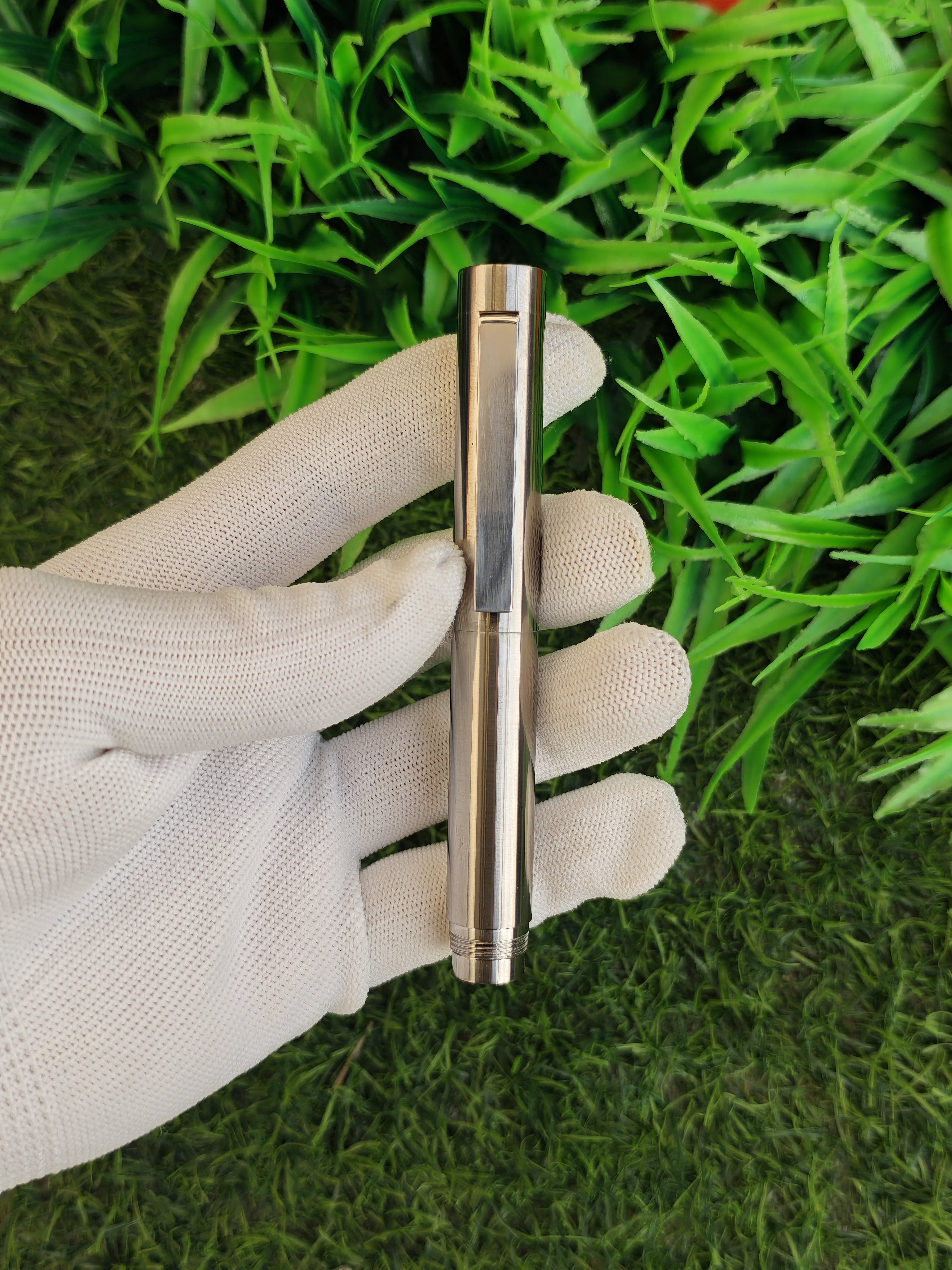 钛爱玩笔钛合金口袋钢笔用墨囊短款吸墨器提供笔杆储墨6号8号35mm