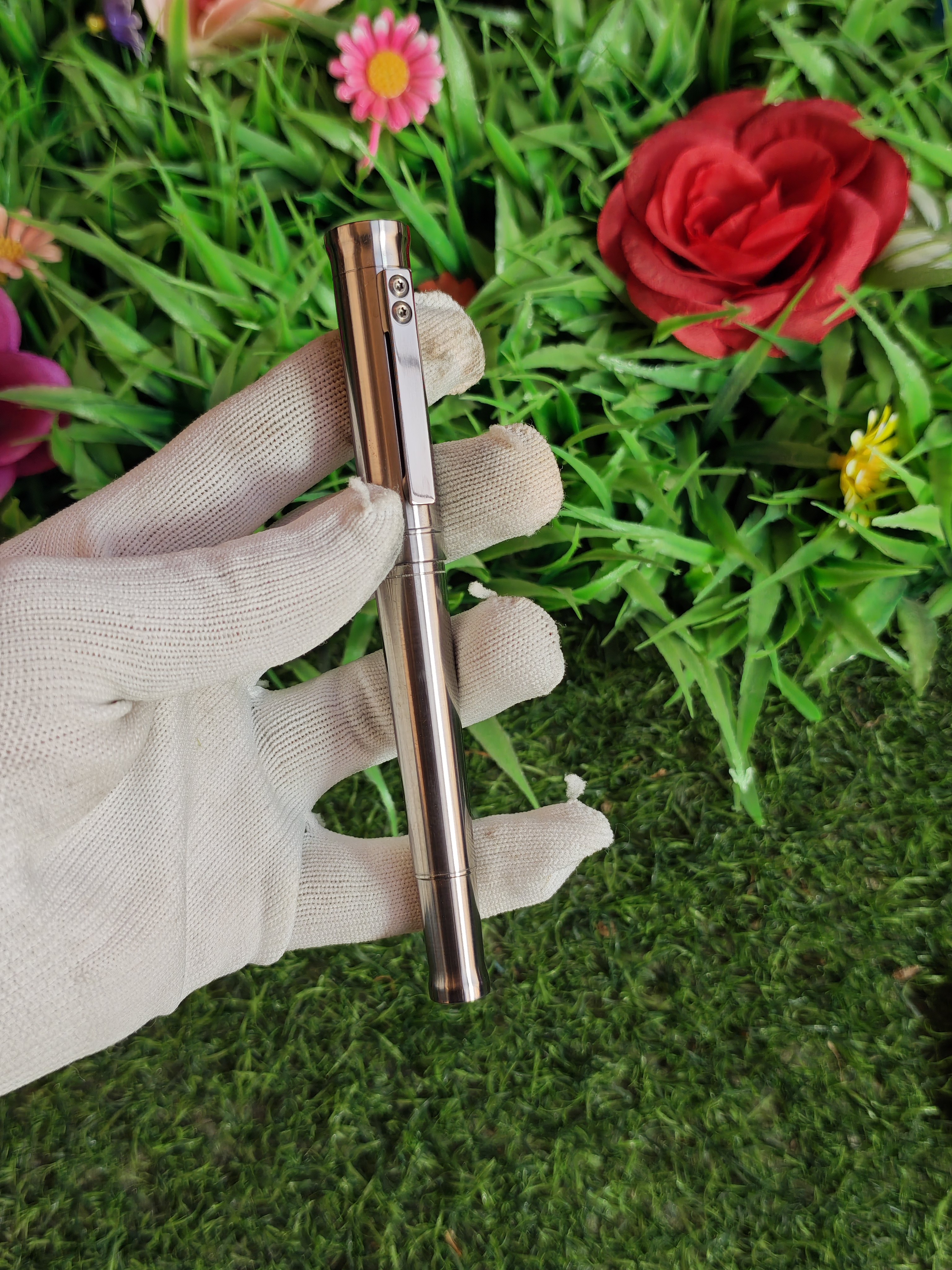 新款钛合金高端钢笔6号尖0.50.71.0中性笔金钻007金属万宝尤酷棍