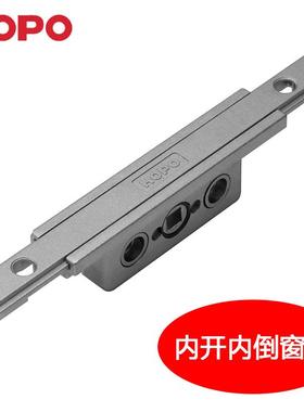 HOPO深圳好博13锁盒AGC50.13传动盒内开内倒上悬断桥窗锁芯锁体