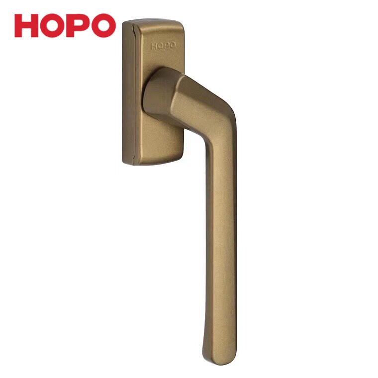 hopo好博ph904方轴执手平开窗歪执手歪把手超薄断桥铝合金窗把手