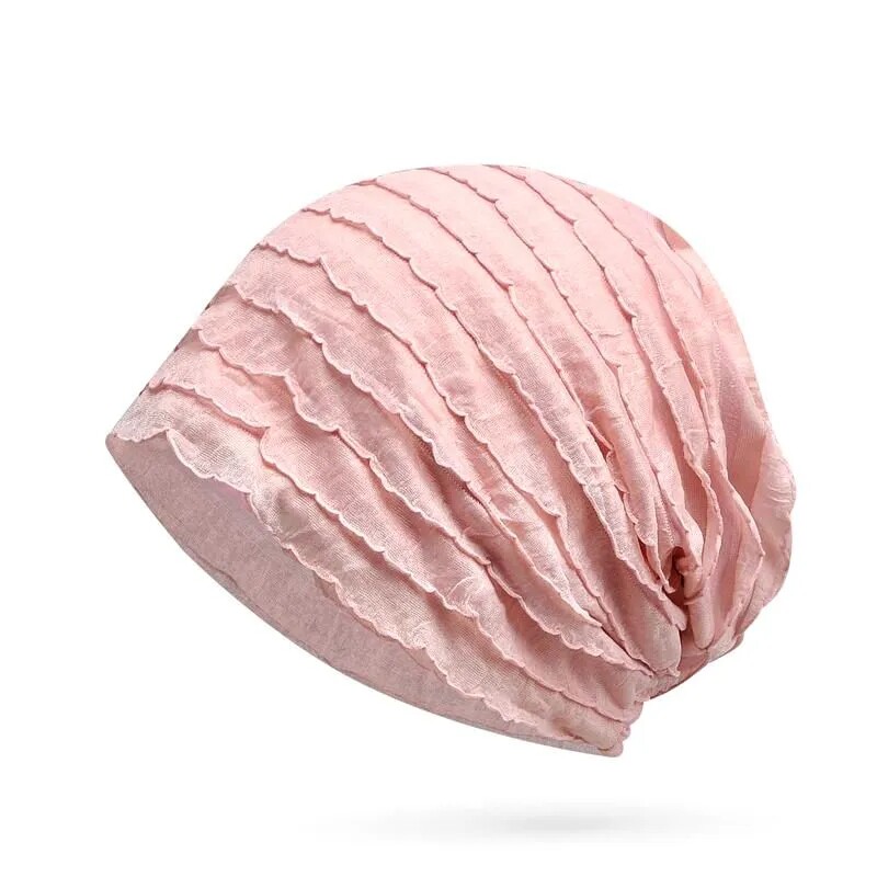 化疗后女士帽光头专用薄款
