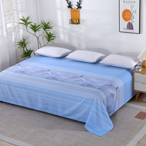 纯棉农村加厚防滑大炕单