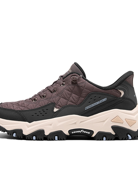 Skechers斯凯奇2025新款女士轻质舒适缓震休闲运动户外鞋180114