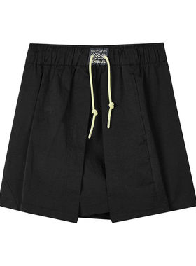 Skechers斯凯奇舒适外出通勤夏季新款休闲短裤女裤裙经典L324W035