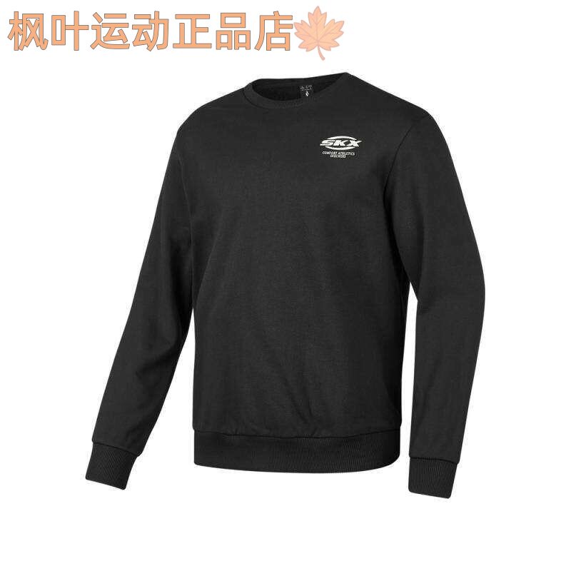 SKECHERS斯凯奇男女运动休闲套头衫卫衣P424U043-0018