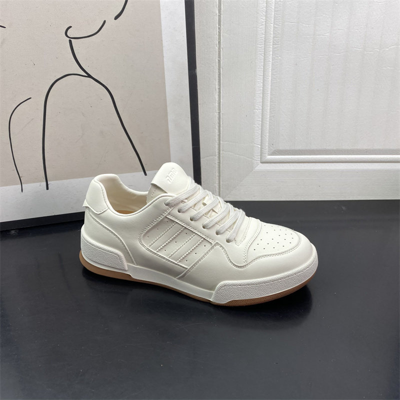 品牌撤柜2026春款真皮系带休闲板鞋女平底圆头小白鞋百搭学生鞋,女鞋,休闲板鞋,淘宝优惠券,粉丝福利购,淘宝优惠卷