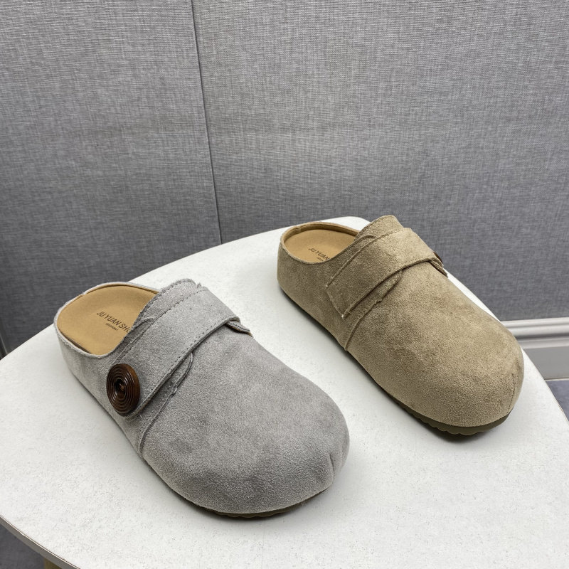 品牌撤柜2026春款勃肯鞋女外穿厚底内增高套脚懒人包头半拖鞋舒适