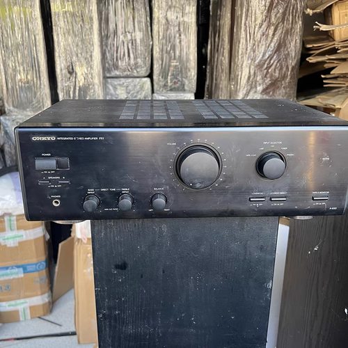 二手原装进口日本安桥A-803发烧纯功放机HiFi音乐2声道立体声音响