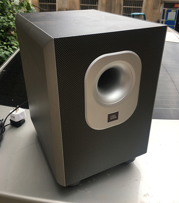 二手原装JBL SUB260/230 8寸家用有源低音炮家庭影院功放机用音响
