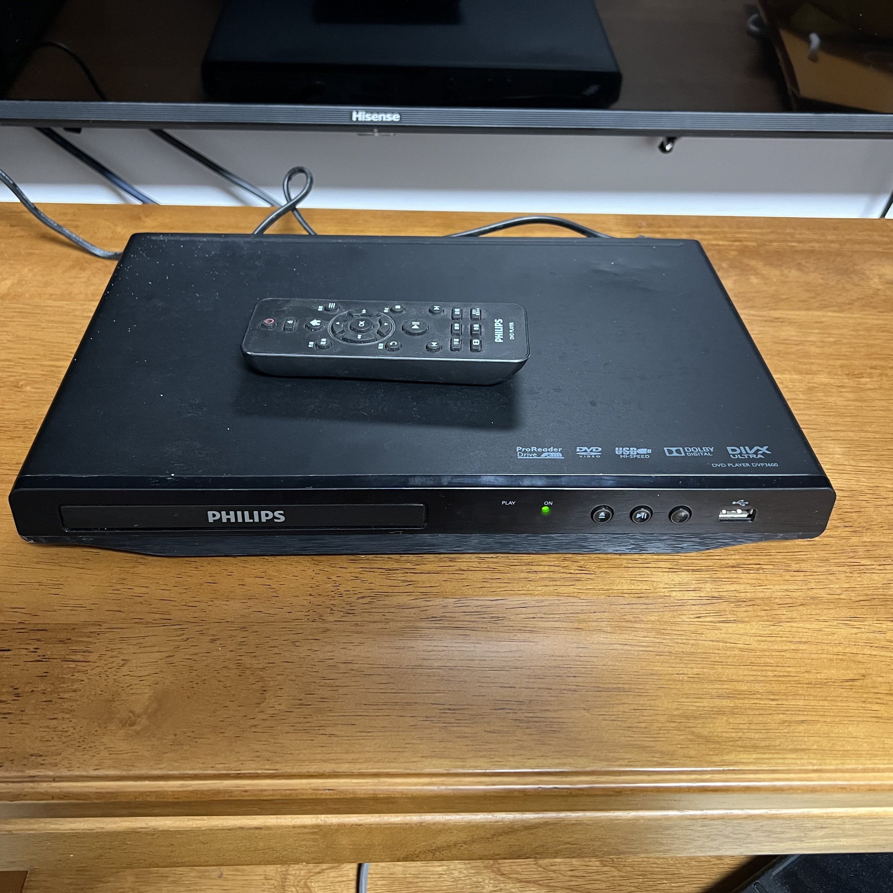 二手原装飞利浦DVP3600/93 DVD影碟机可以读CD VCD SVCD带USB接口,影音电器,影碟机/DVD/蓝光/VCD/高清,淘宝优惠券,粉丝福利购,淘宝优惠卷