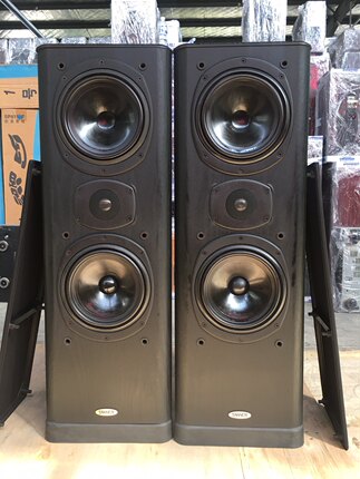 二手原装英国TANNOY天朗 633 落地音箱双6.5低音HIFI发烧音响进口