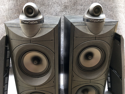 二手英国发烧无源书架音箱