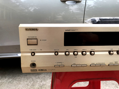 安桥二手声道光纤同轴音响功放机