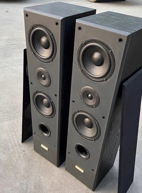 二手原装建伍KS-T335发烧双6.5寸中低音落地音箱家用HIFI无源音响