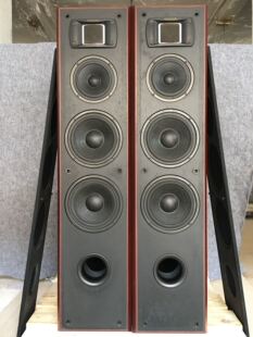 二手原装进口日本建伍KS-T845双6.5寸的落地音箱家用音响家庭影院