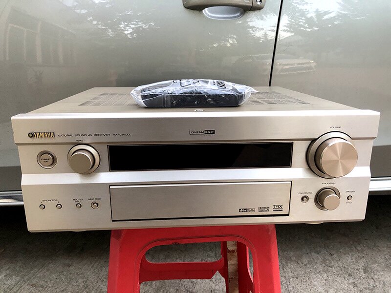 二手原装进口雅马哈RX-V1400光钎同轴7.1功放机DTS家庭影院音响带
